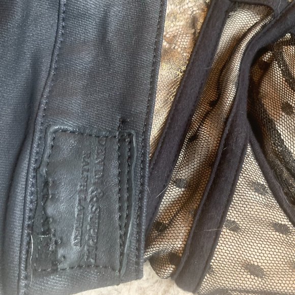 Sz 26 Ralph Lauren Coated Black Denim-NWOT - Picture 4 of 8